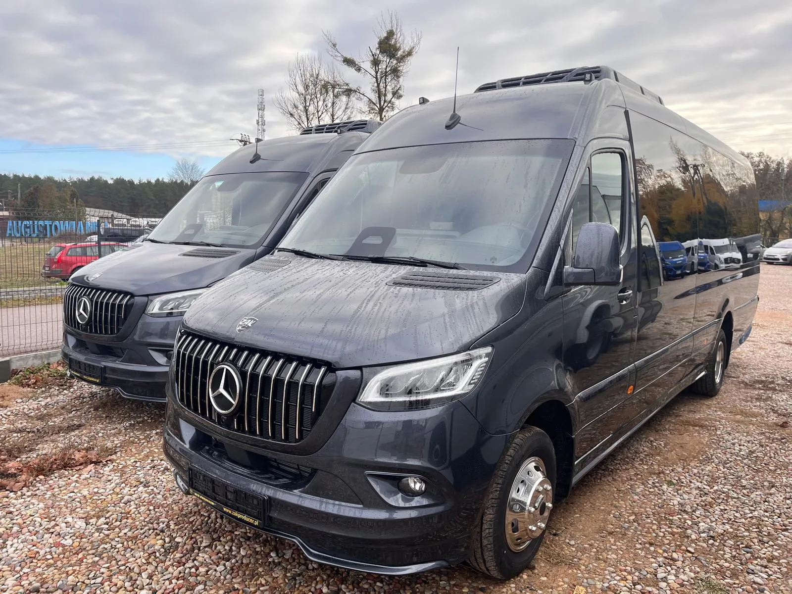 Mercedes Sprinter 2024 przed wyjazdem